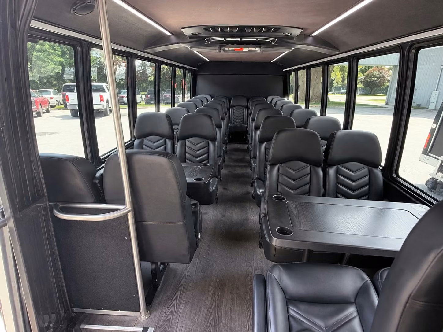 20 passenger minibus interior