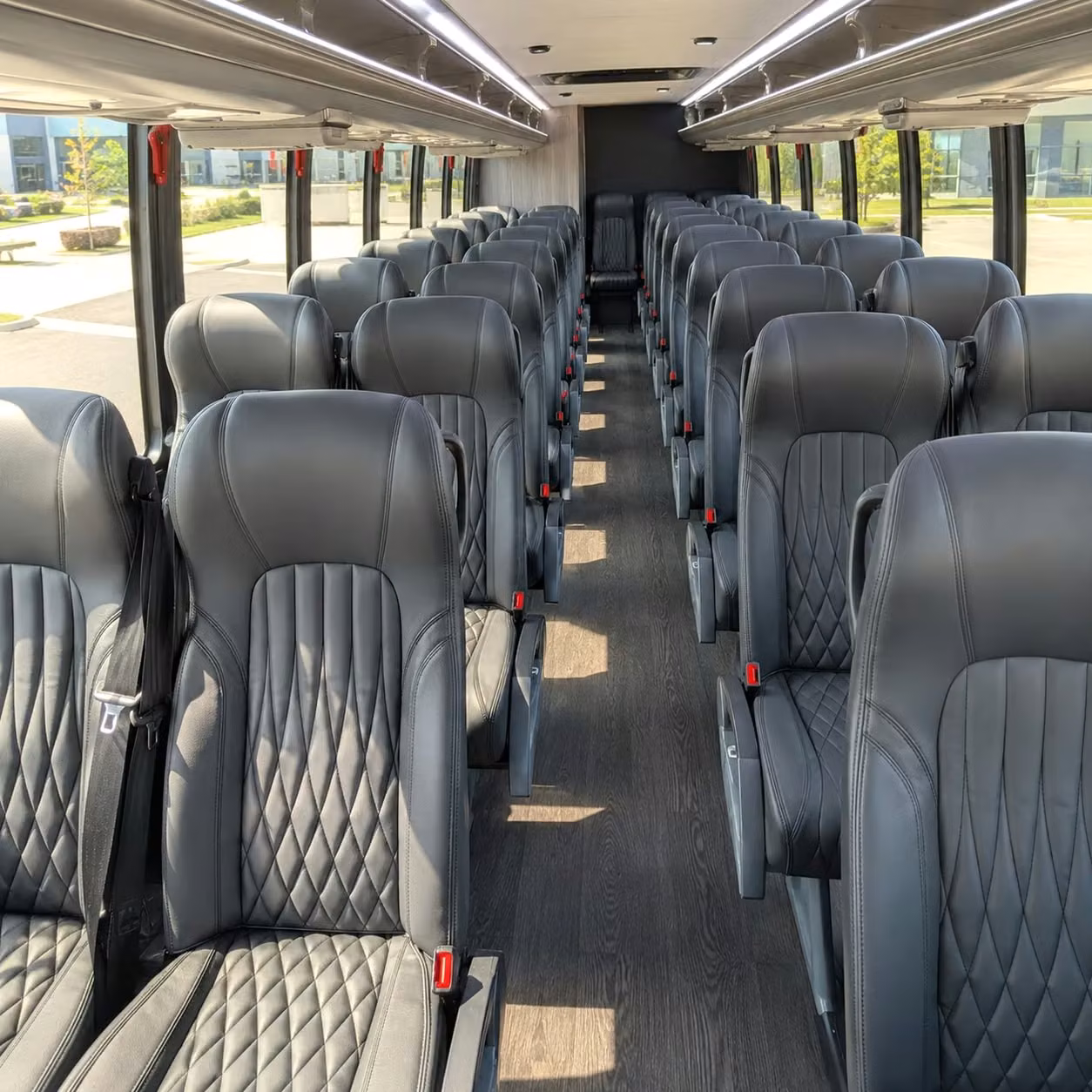 35 passenger minibus inside