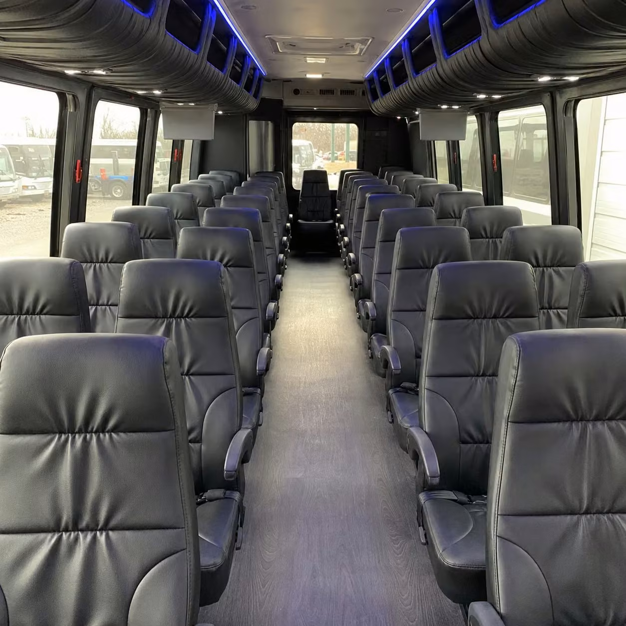 hoover 35 passenger minibus rental