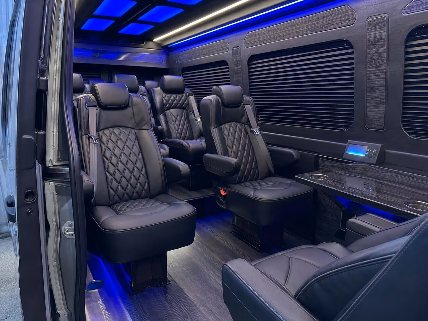 sprinter van transportation for groups and events across hoover